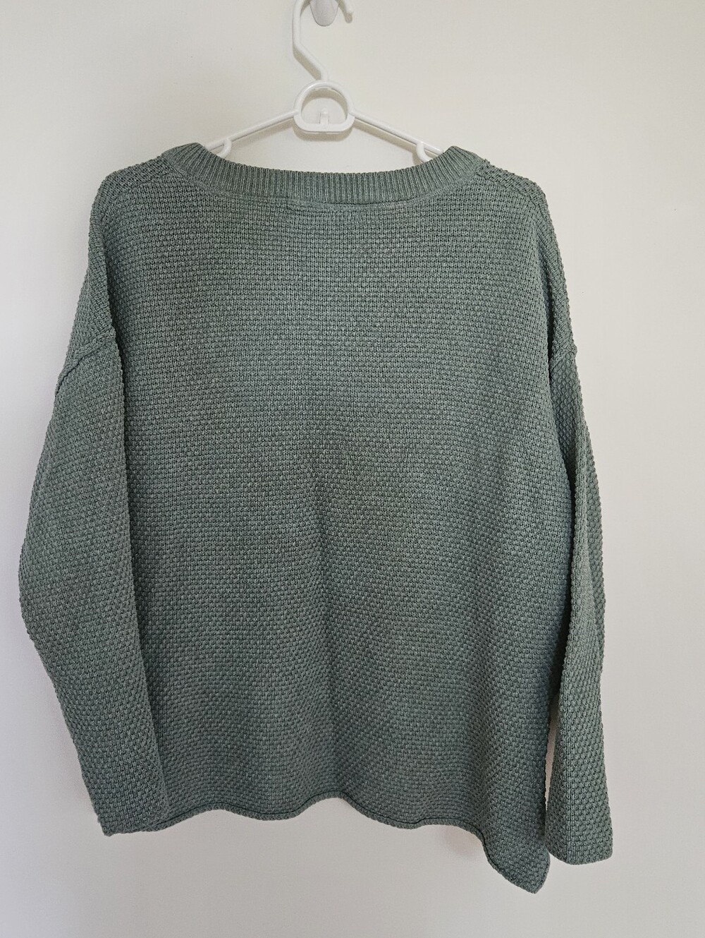 Free People Beach Hailee Sweater Set Women's XS Green Knit Lounge Top Pants - Picture 4 of 11